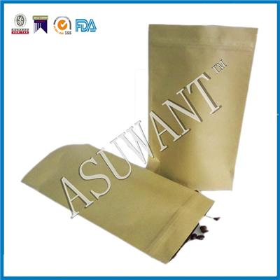 Brown Kraft Paper Coffee Packaging Bags