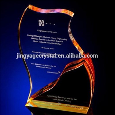 Personalized Crystal Award