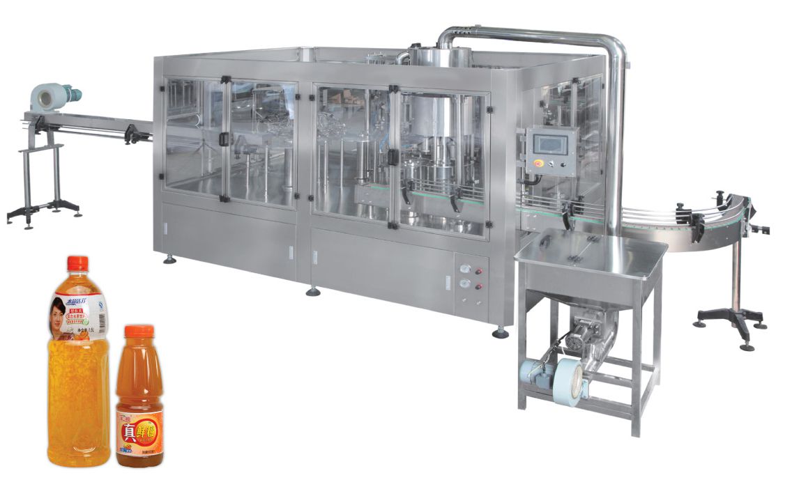 250ml-2L Bottle Juice Filling Machine RCGF Series