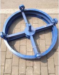 Horizontal cable drum jack Service Drum Dispenser