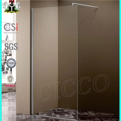 Professional Rectangle Glass Walk-in Shower Door