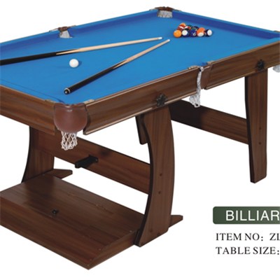 Utility Foldable MDF Billiard Table