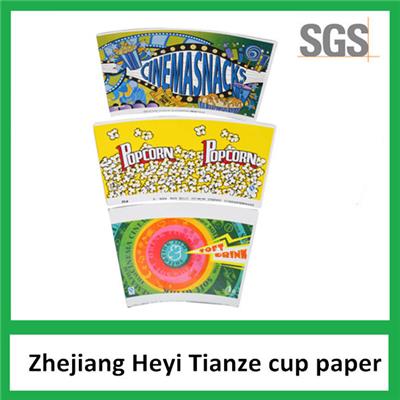 Best Selling Unique Design Disposable Paper Cups Fan