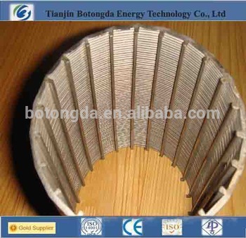 Johnson type Wedge Wire Wrapped Water Well Screen Manufacturer in China