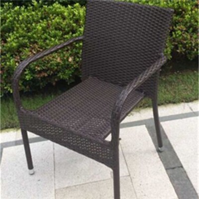 Outdoor Rattan Chair-hot Sale- French Wicker Dinner Outdoor Chair