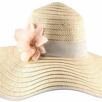 Kids Custom Logo Floppy hats Bucket Hat with Flower