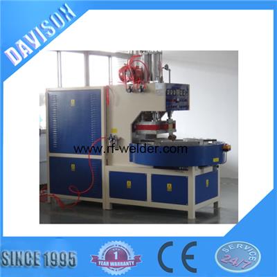 Four Stations Automatic Rotary Table High Frequency PET Blister Packaging Machine