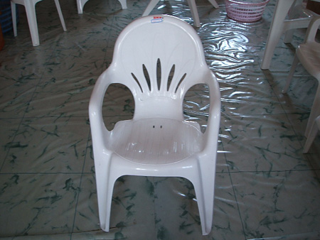 Пластиковые стулья использованные формы