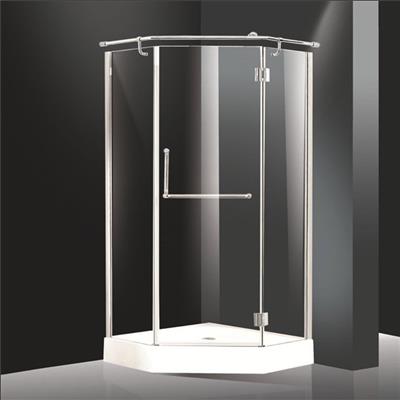 stainless steel shower enclosure