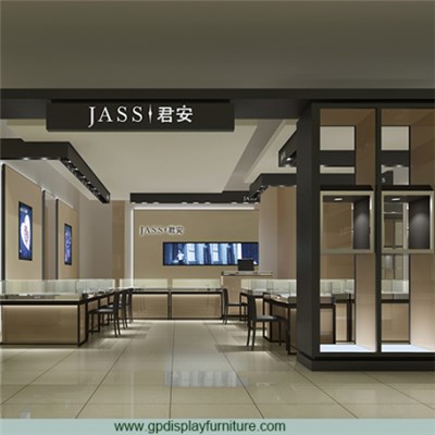 Jewelry Store Glass Display Counter
