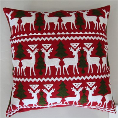 Christmas Embroidery Cushion