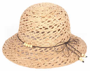 Raffia Bucket Hats, Classic Fashion Design