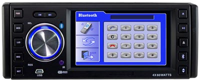 4.3 дюймовый TFT сенсорный экран и Bluetooth и SD и iPod(ГЛ-4388-1)