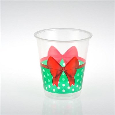 PP CUSTOMER PRINTED DISPOSABLE PLASTIC CUP