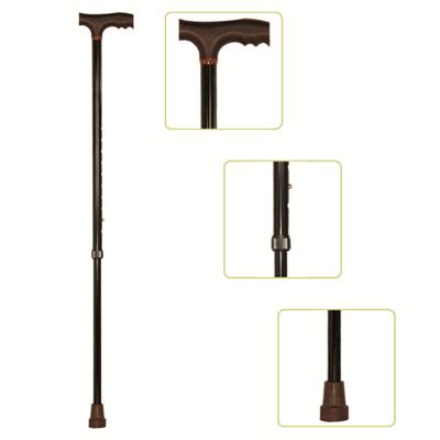 #JL929L – Height Adjustable Lightweight T-Handle Walking Cane With Comfortable Handgrip, Black