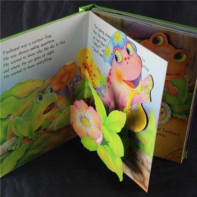 Custom 3d Children Story Board Book