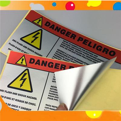 Custom Warning Sticker