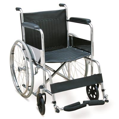 #JL809T - Economic Manual Wheelchair With Foam Footrest