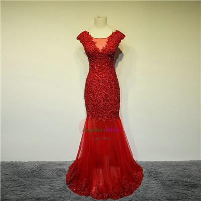 Mermaid Lace Mother Of The Bride Dresses MD1508