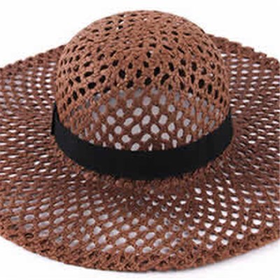 Straw Floppy Beach Hat