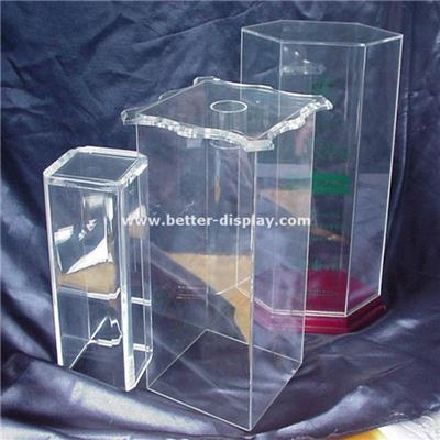 Acrylic Wine Glass Display Box