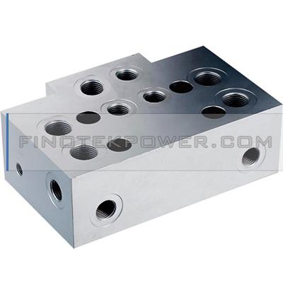 Anodized Aluminum Hydraulic Manifold Block, Aluminum Blocks