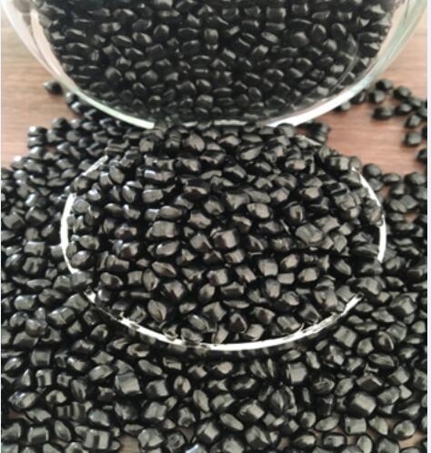 50% carbon black no filler PE black masterbatch for extrusion molding sheet pipe