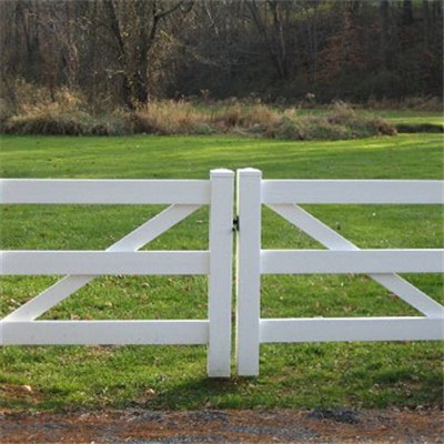 PVC Horse Fence Double Gate (FT-HG02)