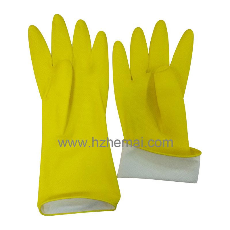 Перчатки латексные бытовые кухонные перчатки