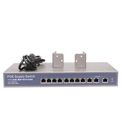 8FE POE + 3 Gigabit Uplink Network POE Switch (POE0830B-2)