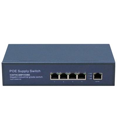 4 Ports Full Gigabit POE Switch With 1 Gigabit Uplink (POE0410B-3)