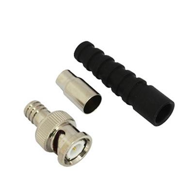 CCTV Male Crimp On BNC Connector With Long Boot For RG59 Cable(CT5015)
