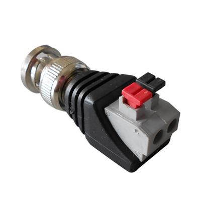 CCTV Camera BNC Male Connector With Screwless Terminals (CT110)
