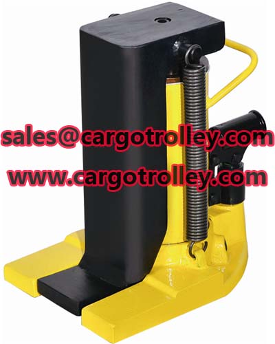 Hydraulic toe jack details and advantages