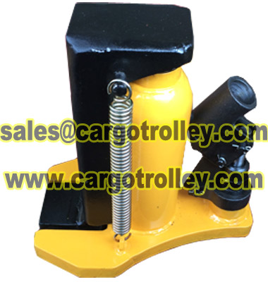 Hydraulic bottle jack with toe lift pictures and details