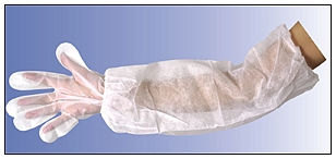 gloves, sleeves, shoe cover, bed cover