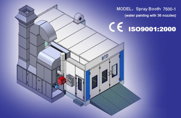 Spray booth BTD7500-1