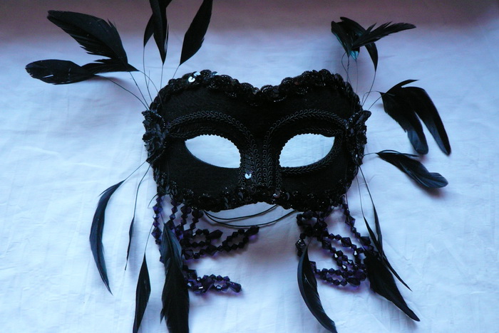 lovely feather masks for sale - Made in China 1101-1
