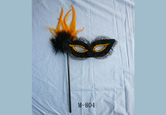  Дешевые маски из перьев для продажи - Сделано в Китае M-804