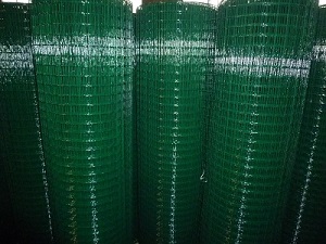 PVC Plastic coated welded wire mesh for farm