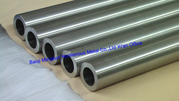 ASTM B338 titanium and titanium alloy weldless pipes