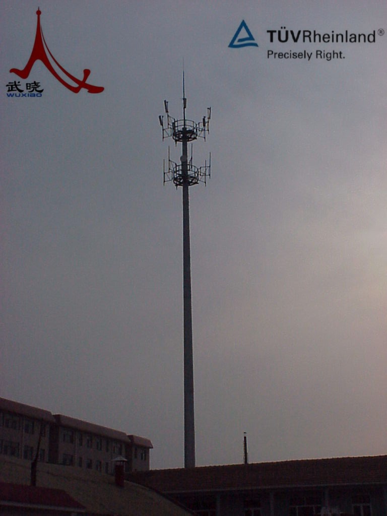 monopole telecom tower 
