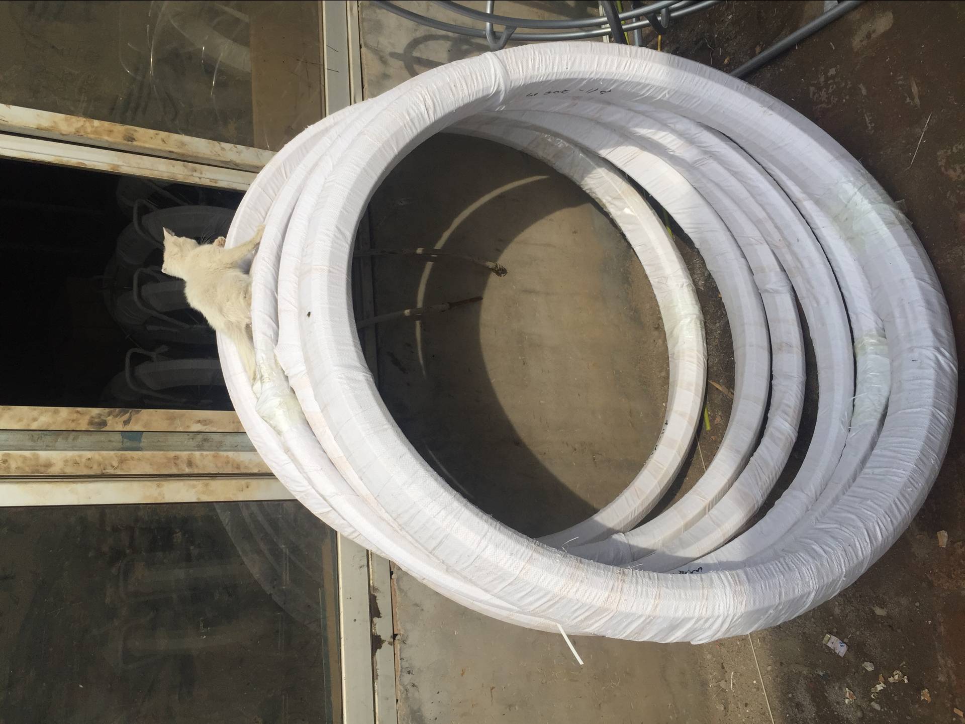 duct rods yellow color