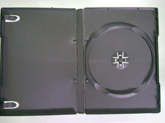 12mm single black DVD case
