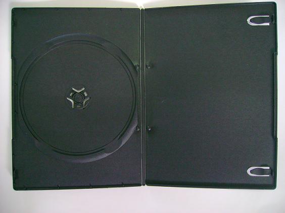 5.2mm single black DVD case