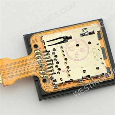 Micro TF Memory Card Socket Connetor Flex Cable For NEW 3DS XL (Pulled)