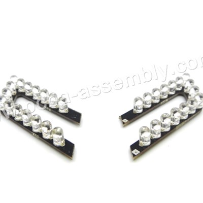 aluminium PCB LED module assembly, LED PCB assembly for motorcycle braking systems