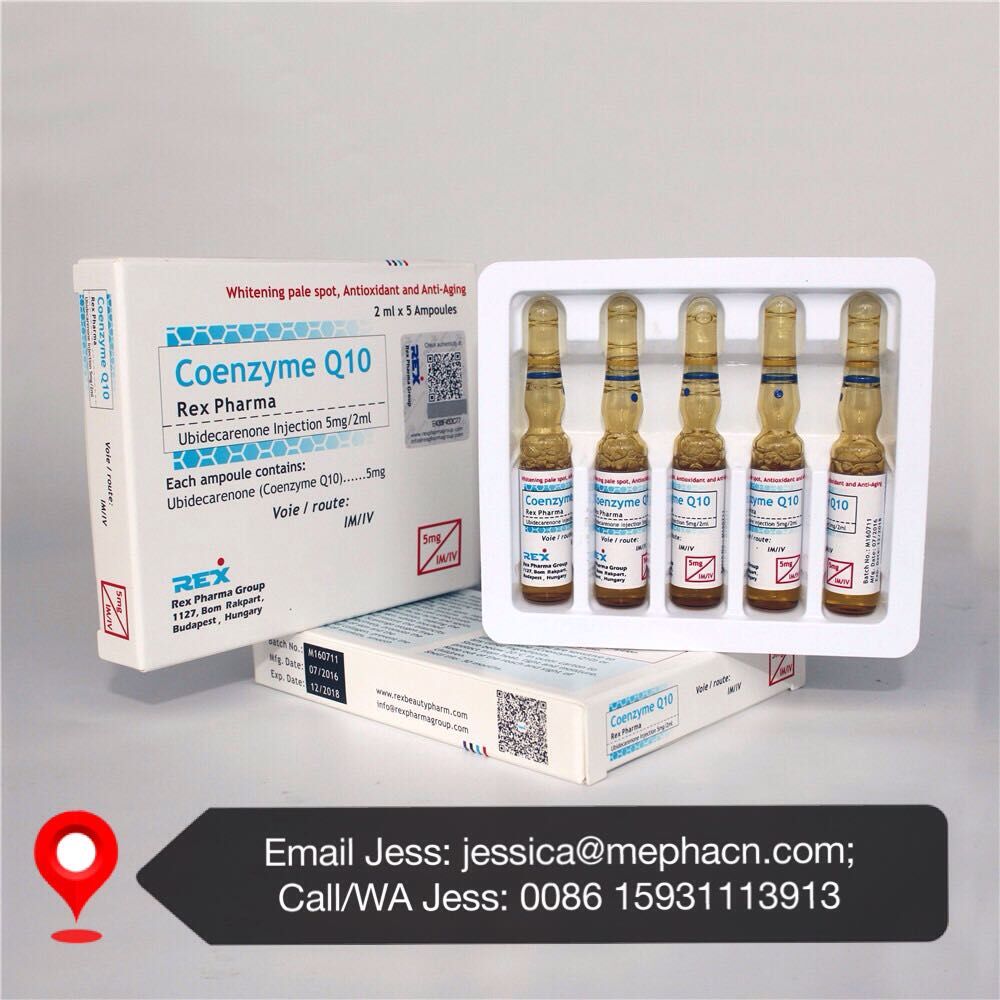 Coenzyme Q10 for anti aging injection&anti-wrinkle injection 