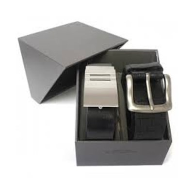 Elegant And Graceful Pocket Apparel Box For Leather Belt