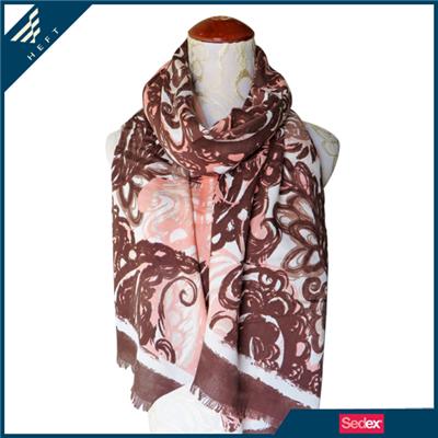 China Polyester Print Scarf